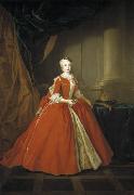 Louis de Silvestre Princesa Maria Amalia de Sajonia en traje polaco USA oil painting artist